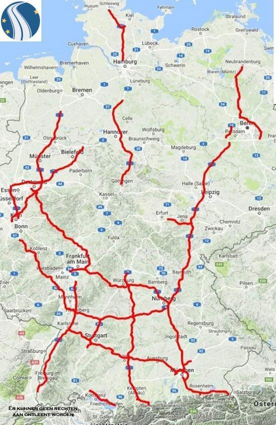 Transporteffect vakantie rijverboden duitsland