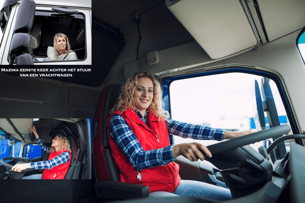 vrouwen achter het stuur