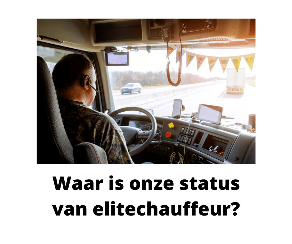 Waar is onze status van elitechauffeur?